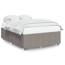 vidaXL tópszínű szövet ágykeret matrac nélkül 140 x 190 cm (3284836) ágy és ágykellék