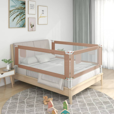 vidaXL tópszínű szövet biztonsági leesésgátló 180 x 25 cm bababiztonság