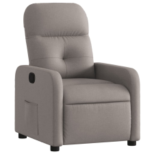 vidaXL tópszínű szövet dönthető fotel (374204) bútor