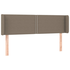 vidaXL tópszínű szövet fejtámla 147x16x78/88 cm (3118630) ágy és ágykellék