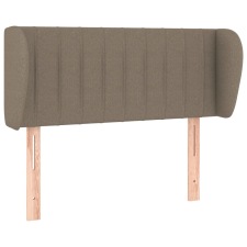 vidaXL tópszínű szövet fejtámla szárnyakkal 103x23x78/88 cm (3117376) ágy és ágykellék