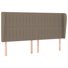 vidaXL tópszínű szövet fejtámla szárnyakkal 163 x 23 x 118/128 cm (3118204) ágy és ágykellék