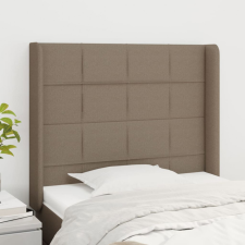 vidaXL tópszínű szövet fejtámla szárnyakkal 93x16x118/128 cm ágy és ágykellék