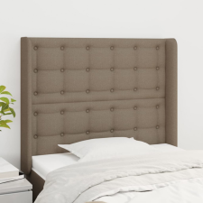vidaXL tópszínű szövet fejtámla szárnyakkal 93x16x118/128 cm ágy és ágykellék