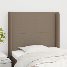 vidaXL tópszínű szövet fejtámla szárnyakkal 93x16x118/128 cm ágy és ágykellék