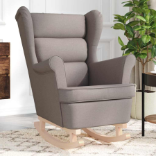 vidaXL tópszínű szövet hintaszék 74 x 90 x 102 cm masszázsfotel