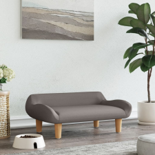 vidaXL tópszínű szövet kutyaágy 70 x 40 x 24 cm szállítóbox, fekhely kutyáknak