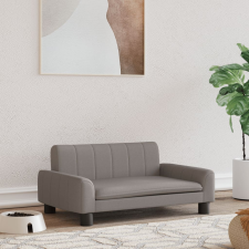 vidaXL Tópszínű szövet kutyaágy 70 x 45 x 30 cm szállítóbox, fekhely kutyáknak