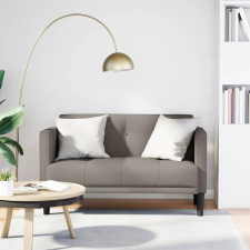 vidaXL tópszínű szövet loveseat kanapé 111 cm bútor