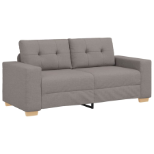 vidaXL tópszínű szövet loveseat kanapé 140 cm (4105084) bútor