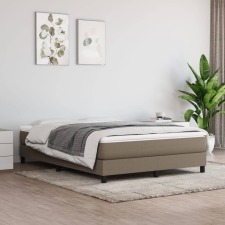 vidaXL Tópszínű szövet zsebrugós ágymatrac 140 x 190 x 20 cm ágy és ágykellék