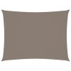 vidaXL tópszínű téglalap alakú oxford-szövet napvitorla 6 x 7 m
