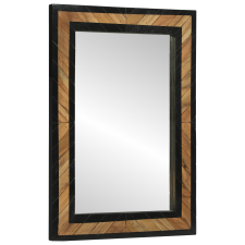 vidaXL Tükör 70x2x70 cm Tömör fa akác (374117) bútor