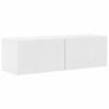 vidaXL TV Fali Szekrény Fényes Fehér 98 x 31 x 29,5 cm Faanyag