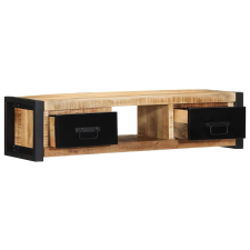 vidaXL TV szekrény 100x30x25 cm tömör durva fa Mango (4013597) bútor