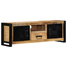 vidaXL TV szekrény 100x30x35 cm tömör durva fa Mango bútor
