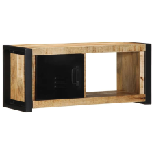vidaXL TV szekrény 80x30x35 cm tömör durva fa Mango bútor