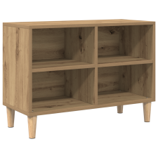 vidaXL TV szekrény Artisan tölgy 69.5x30x50 cm Szerelt fa (862582) bútor