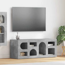 vidaXL TV szekrény Beton Szürke 100 x 35 x 40 cm Faanyag bútor