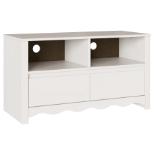 vidaXL TV Szekrény "DRAMMEN" Fehér 99x43x55 cm Tömbfa Fenyő (42003043) bútor