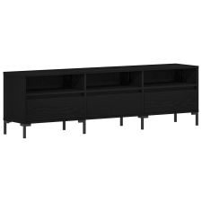 vidaXL TV Szekrény Fekete Tölgy 150x30x44,5 cm Műgyanta (862878) bútor