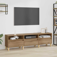 vidaXL TV szekrény fiókkal kézműves tölgy 150 x 30 x 45 cm Faanyag bútor