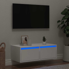 vidaXL TV szekrény LED világítással fehér 75x35,5x25 cm bútor
