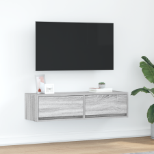 vidaXL TV Szekrény Szürke Sonoma 100x31x25,5 cm Szerelt Fa bútor