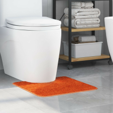 vidaXL U-alakú fürdőszőnyeg Sötét Szürke 50x50 cm Poliészter Csúszásmentes lakástextília