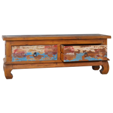 vidaXL újrahasznosított tíkfa TV-szekrény 110 x 35 x 40 cm (289059) bútor