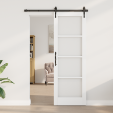 vidaXL Üvegbeltéri Ajtó "ORKDAL" Fehér 73,5x211x4 cm nyílászáró