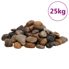 vidaXL vegyes színű polírozott kavics 2-5 cm 25 kg halfelszerelések