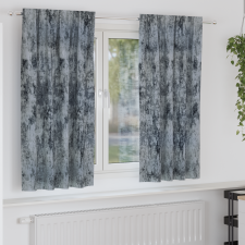 vidaXL Velvet Függönyök 2 db Pálcával Ezüst szürke 175x140 cm lakástextília