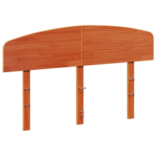 vidaXL viaszbarna tömör fenyőfa fejtámla 120 cm (842513) ágy és ágykellék