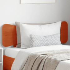vidaXL viaszbarna tömör fenyőfa fejtámla 90 cm ágy és ágykellék