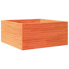 vidaXL viaszbarna tömör fenyőfa kerti virágláda 100 x 100 x 46 cm kerti tárolás
