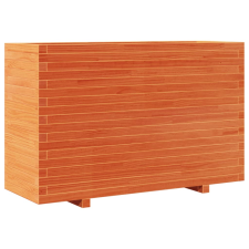 vidaXL viaszbarna tömör fenyőfa kerti virágláda 110x40x72 cm kerti tárolás