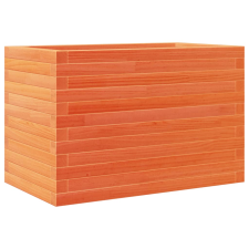 vidaXL viaszbarna tömör fenyőfa kerti virágláda 70x40x46 cm kerti tárolás