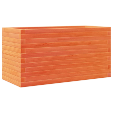 vidaXL viaszbarna tömör fenyőfa kerti virágláda 90x40x46 cm kerti tárolás