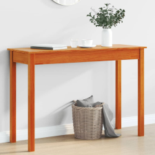 vidaXL viaszbarna tömör fenyőfa tálalóasztal 110 x 40 x 75 cm bútor