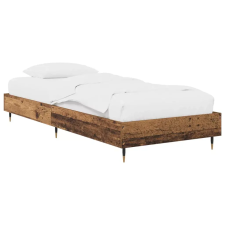 vidaXL vidaXL Ágykeret Antik Fa 80 x 200 cm Szerelt Fa ágy és ágykellék