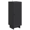 vidaXL vidaXL Cabinet Fekete 33 x 34,5 x 90 cm Mérnöki fa
