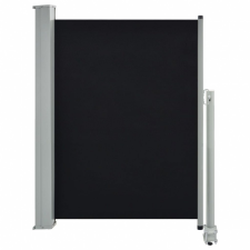 vidaXL vidaXL fekete behúzható oldalsó terasz napellenző 100 x 300 cm fogó