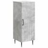 vidaXL vidaXL Széf Betonszürke 33 x 34,5 x 89,5 cm Szerelt Fa