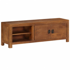 vidaXL vidaXL tömör mangófa TV-szekrény 120 x 40 x 30 cm bútor