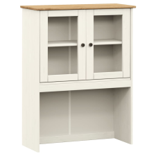 vidaXL VIGO fehér tömör fenyőfa komód felső 78x30x100 cm (353206) bútor