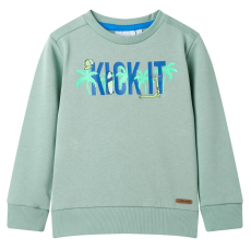 vidaXL Világos khaki gyerekpulóver 104