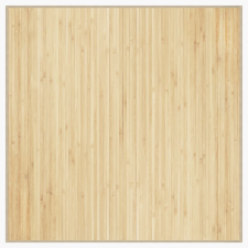 vidaXL világos természetes bambusz négyzet alakú szőnyeg 100 x 100 cm lakástextília
