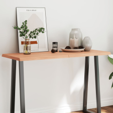 vidaXL világosbarna asztallap 120x50x(2-4)cm kezelt tömör élőszegélyes bútor