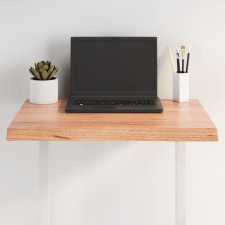 vidaXL világosbarna asztallap 60x40x(2-4) cm kezelt tömör élőszegélyes bútor